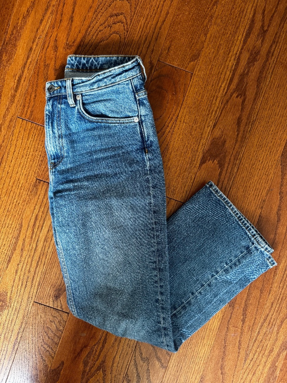 ARKET straight mid rise jeans